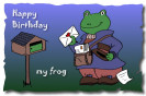 Miniature : Joyeux anniversaire ma grenouille. 