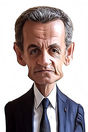 Miniature : Carte postale caricaturale de Nicolas Sarkozy