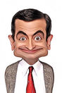 Miniature : Carte postale caricaturale de Mr Bean