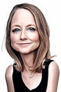 Miniature : Carte postale caricaturale de Jodie Foster